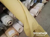 Textielrol meubelstof oker / geel 25 meter