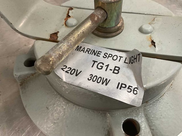 Tg1-b vintage marine spotlight - afbeelding 6 van  6