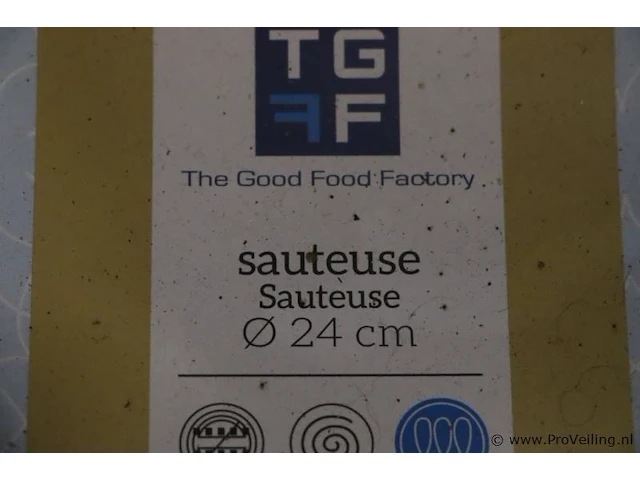 Tgff sauteuse - ø 24cm - afbeelding 3 van  5