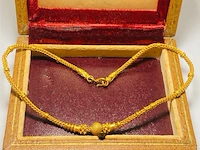 Thaise colier - 23 karaat goud - 46+ gram - afbeelding 3 van  8