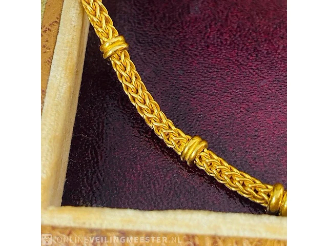 Thaise colier - 23 karaat goud - 46+ gram - afbeelding 7 van  8