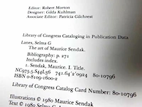 The art of maurice sendak - afbeelding 2 van  5