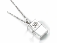 The carat shop - harry potter - zilveren hogwarts koffer halsketting - afbeelding 2 van  4