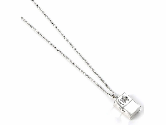 The carat shop - harry potter - zilveren hogwarts koffer halsketting - afbeelding 4 van  4