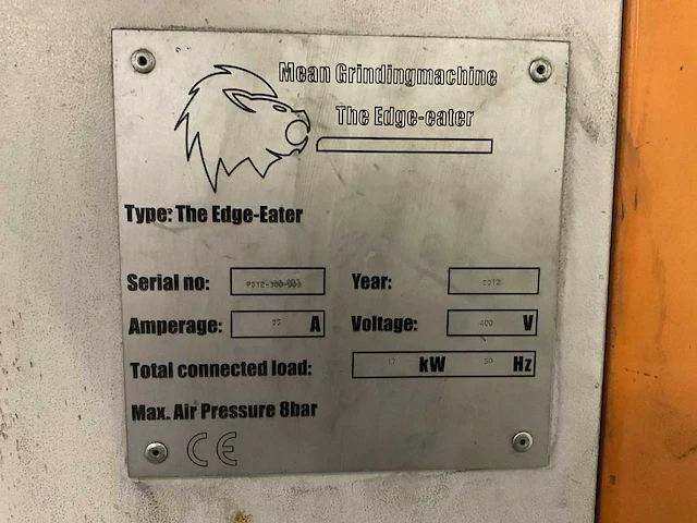 The edge eater slijp/schuur machine - afbeelding 3 van  11
