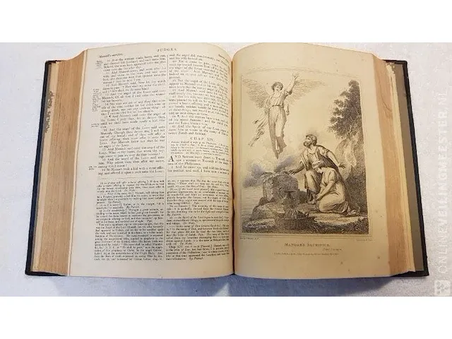 The holy bible oxford, bouwjaar 1826 - afbeelding 4 van  6
