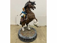 The legend of zelda: link on horseback - afbeelding 6 van  11