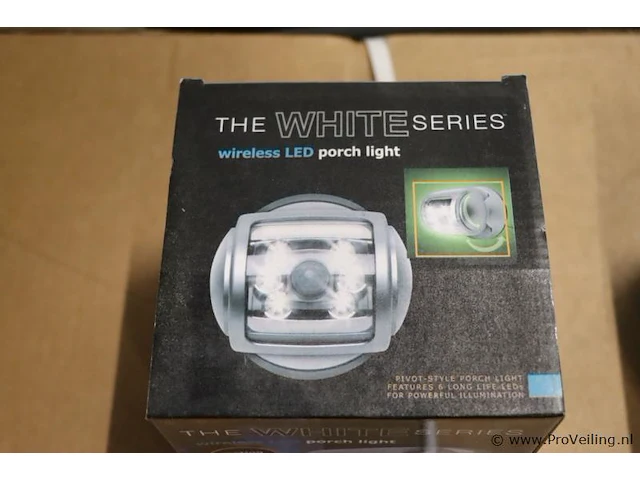 The white series verlichting met beweging sensor - 2 stuks - afbeelding 2 van  5