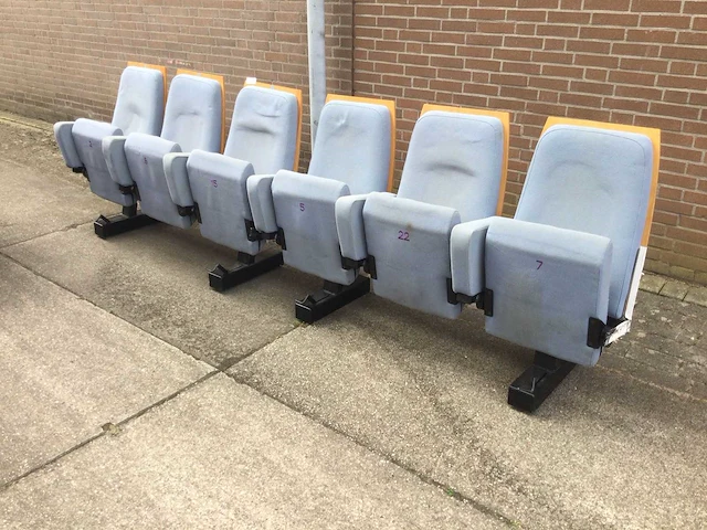 Theaterstoel (6x) - afbeelding 1 van  4