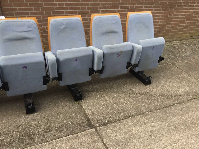 Theaterstoel (6x) - afbeelding 3 van  4