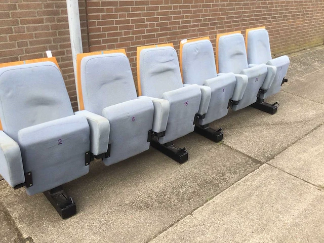 Theaterstoel (6x) - afbeelding 1 van  2