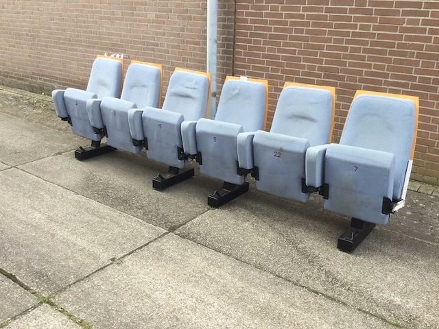 Theaterstoel (6x) - afbeelding 1 van  3