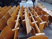 Theaterstoelen/kerkbanken (21x) - afbeelding 3 van  11