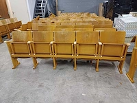 Theaterstoelen/kerkbanken (21x) - afbeelding 6 van  11