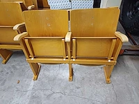 Theaterstoelen/kerkbanken (21x) - afbeelding 10 van  11