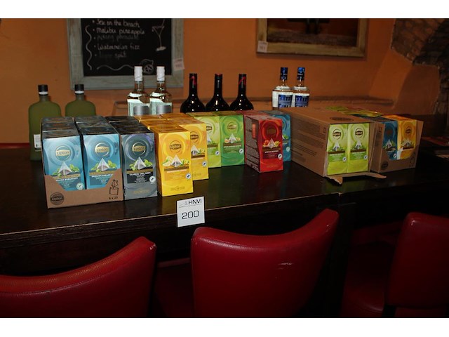 Thee lipton in diverse smaken in 25 volle en 6 aangebroken verpakkingen. - afbeelding 1 van  2
