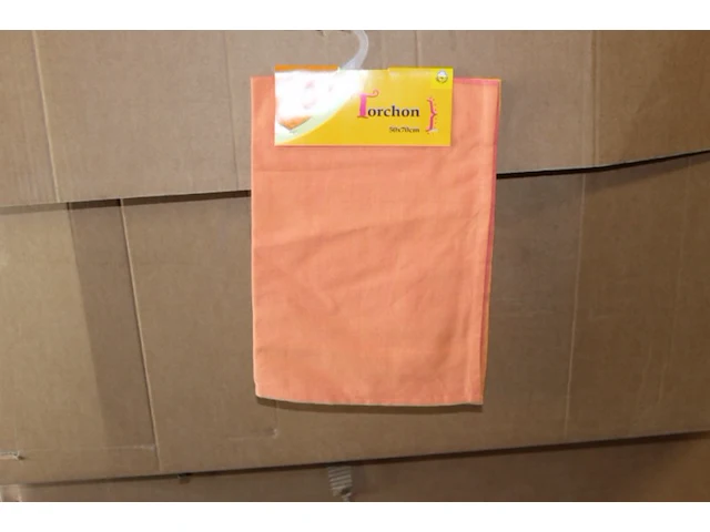 Theedoek 1 set van 6 stuks 50x70 oranje - afbeelding 1 van  5