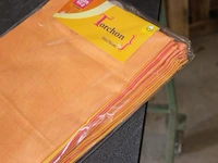 Theedoek 1 set van 6 stuks 50x70 oranje - afbeelding 3 van  5