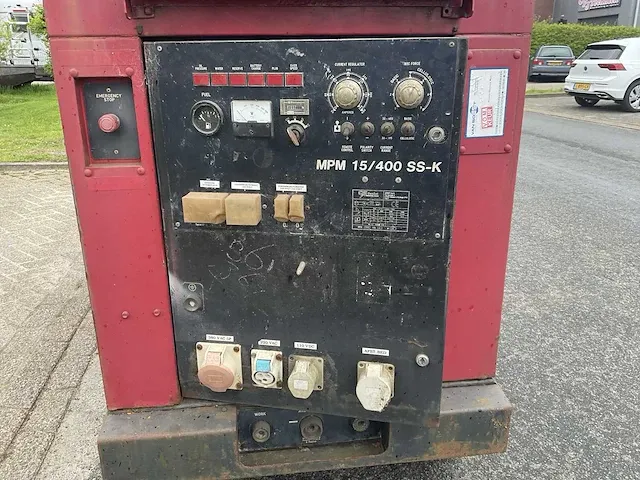Thermadyne genset mpm 15/400 ss-k lasaggregaat - afbeelding 2 van  14