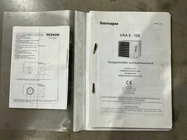 Thermagas vra32 gasgestookte luchtverwarmer - afbeelding 2 van  10