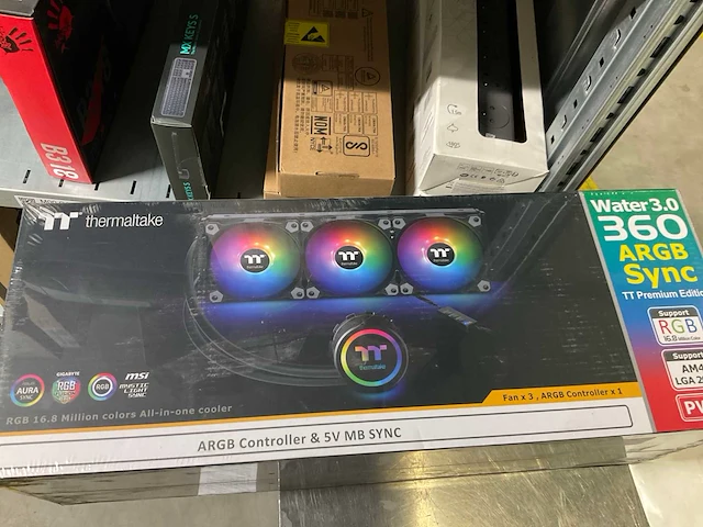 Thermatake water3.0 argb sync cooler - afbeelding 1 van  4