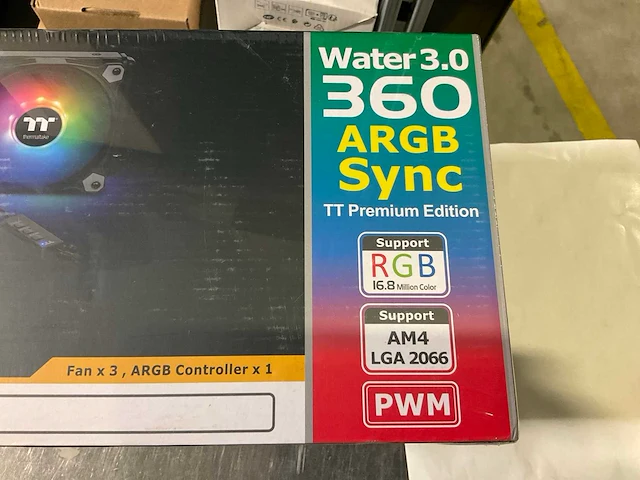 Thermatake water3.0 argb sync cooler - afbeelding 2 van  4