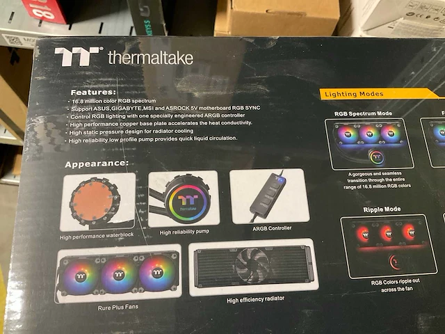 Thermatake water3.0 argb sync cooler - afbeelding 3 van  4