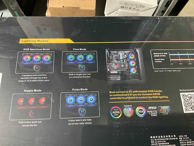 Thermatake water3.0 argb sync cooler - afbeelding 4 van  4