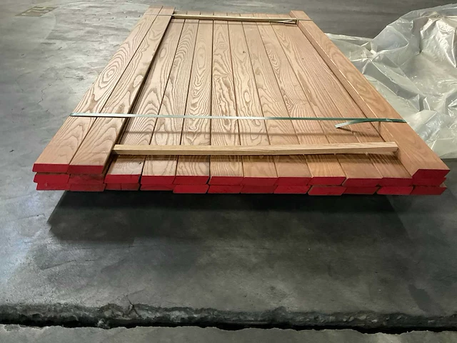 Thermo essen rhombus profiel geveldelen 25x90 mm (27x) - afbeelding 4 van  6