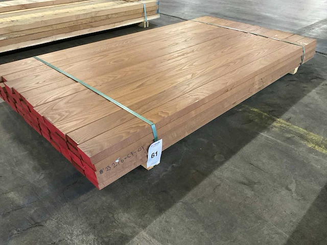 Thermo essen rhombus profiel geveldelen 25x90 mm (60x) - afbeelding 1 van  6
