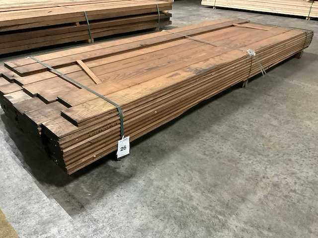 Thermo essen vlonderdelen 20x145 mm (67x) - afbeelding 1 van  6