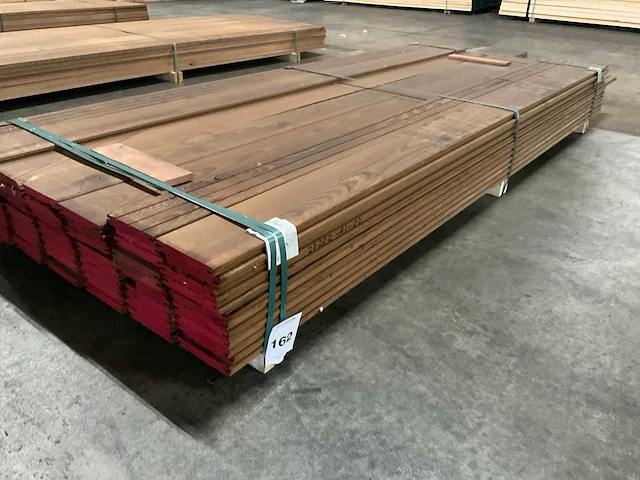 Thermo essen vlonderdelen 25x145 mm (74x) - afbeelding 1 van  6