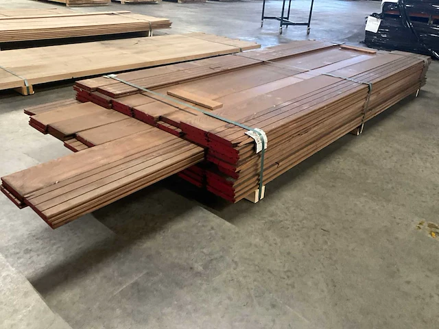Thermo essen vlonderdelen 25x145 mm (74x) - afbeelding 3 van  6