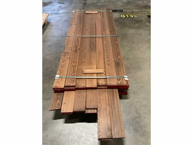 Thermo essen vlonderdelen 25x145 mm (74x) - afbeelding 5 van  6