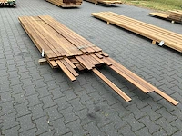 Thermo frake geschaafde plank (2370-3200x68x18mm) - afbeelding 3 van  4