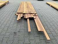 Thermo frake geschaafde plank (2370-3200x68x18mm) - afbeelding 4 van  4