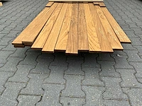 Thermo frake geschaafde plank (2820-4240x90x18mm) (81x) - afbeelding 2 van  4