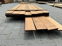 Thermo frake geschaafde plank (3050-3650x140x18mm) (31x) - afbeelding 3 van  5