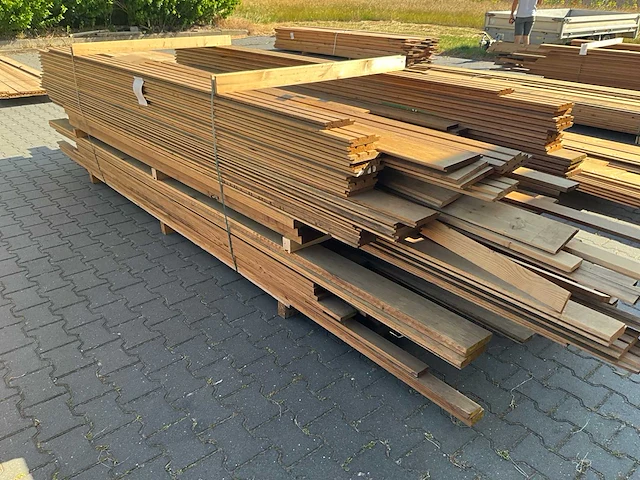 Thermo frake partij diverse gevelbekleding (ca 66m2) - afbeelding 3 van  8