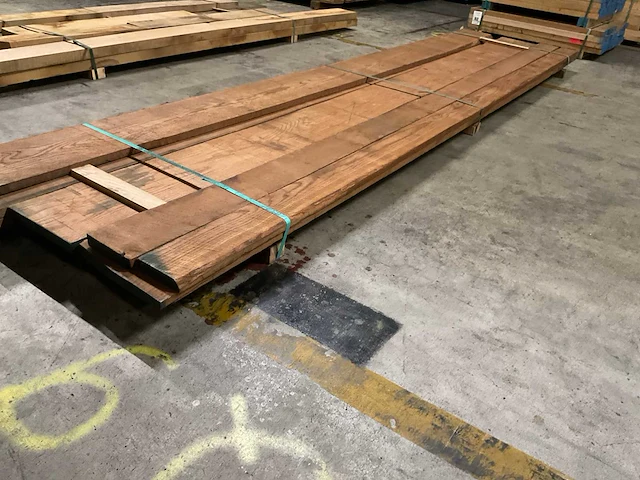 Thermo oak eiken planken 26 mm ca. 0,161 m³ - afbeelding 3 van  5