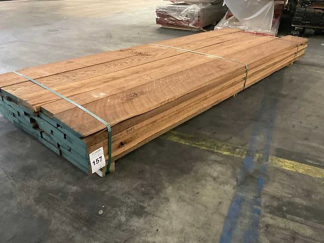 Thermo oak eiken planken 26 mm ca. 0,700 m³ - afbeelding 1 van  5