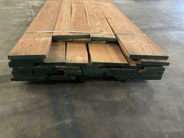 Thermo oak eiken planken 26 mm ca. 0,700 m³ - afbeelding 4 van  5