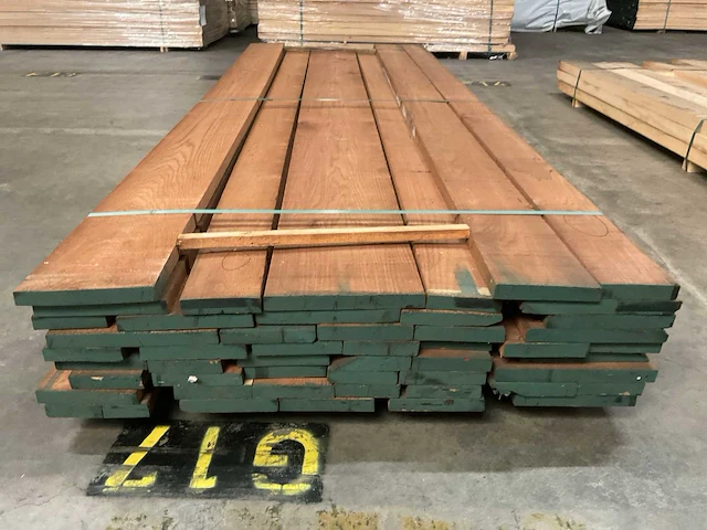 Thermo oak eiken planken 26 mm ca. 0,900 m³ - afbeelding 2 van  4