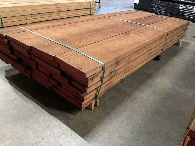 Thermo oak eiken planken 33 mm ca. 0,784 m³ - afbeelding 3 van  5