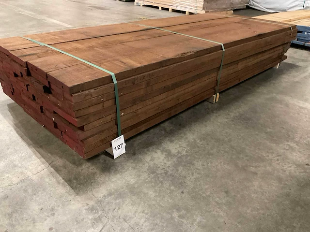 Thermo oak eiken planken 33 mm ca. 0,889 m³ - afbeelding 1 van  5