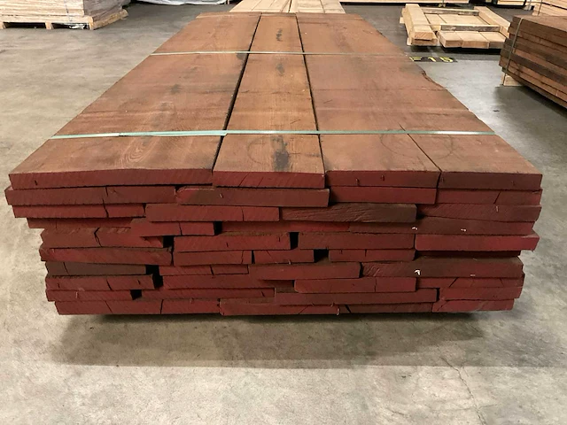 Thermo oak eiken planken 33 mm ca. 0,889 m³ - afbeelding 2 van  5