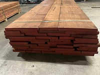 Thermo oak eiken planken 33 mm ca. 0,889 m³ - afbeelding 4 van  5