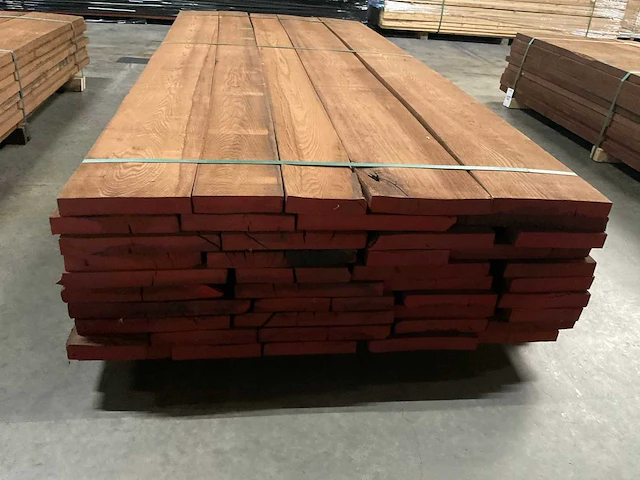 Thermo oak eiken planken 33 mm ca. 0,889 m³ - afbeelding 4 van  5