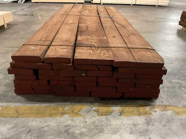 Thermo oak eiken planken 40 mm ca. 0,774 m³ - afbeelding 2 van  5