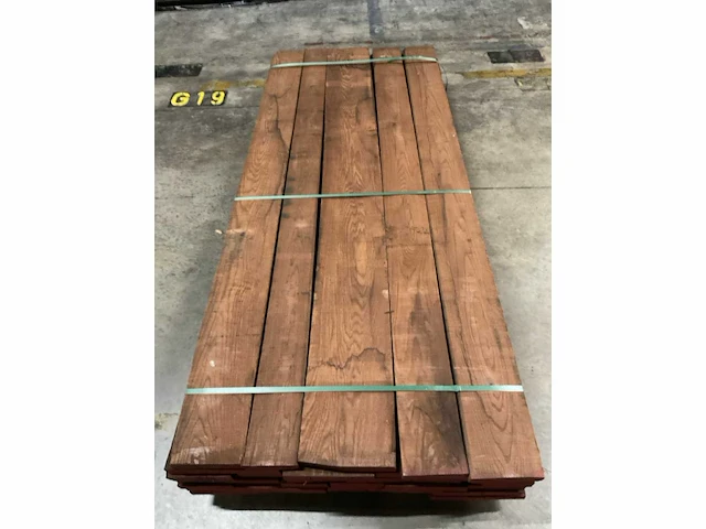 Thermo oak eiken planken 40 mm ca. 0,774 m³ - afbeelding 5 van  5